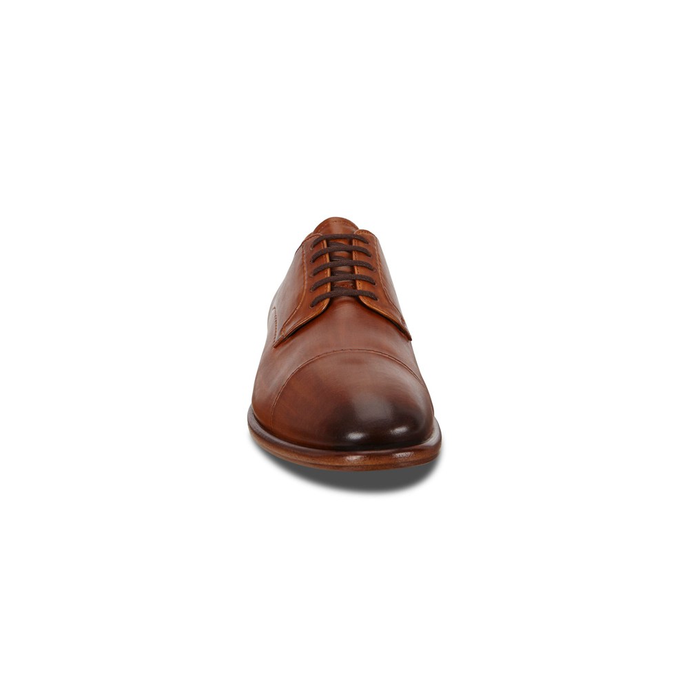 Zapatos Derby Hombre - ECCO Vitrus Mondial Cap-Toes - Marrom - KFP891634